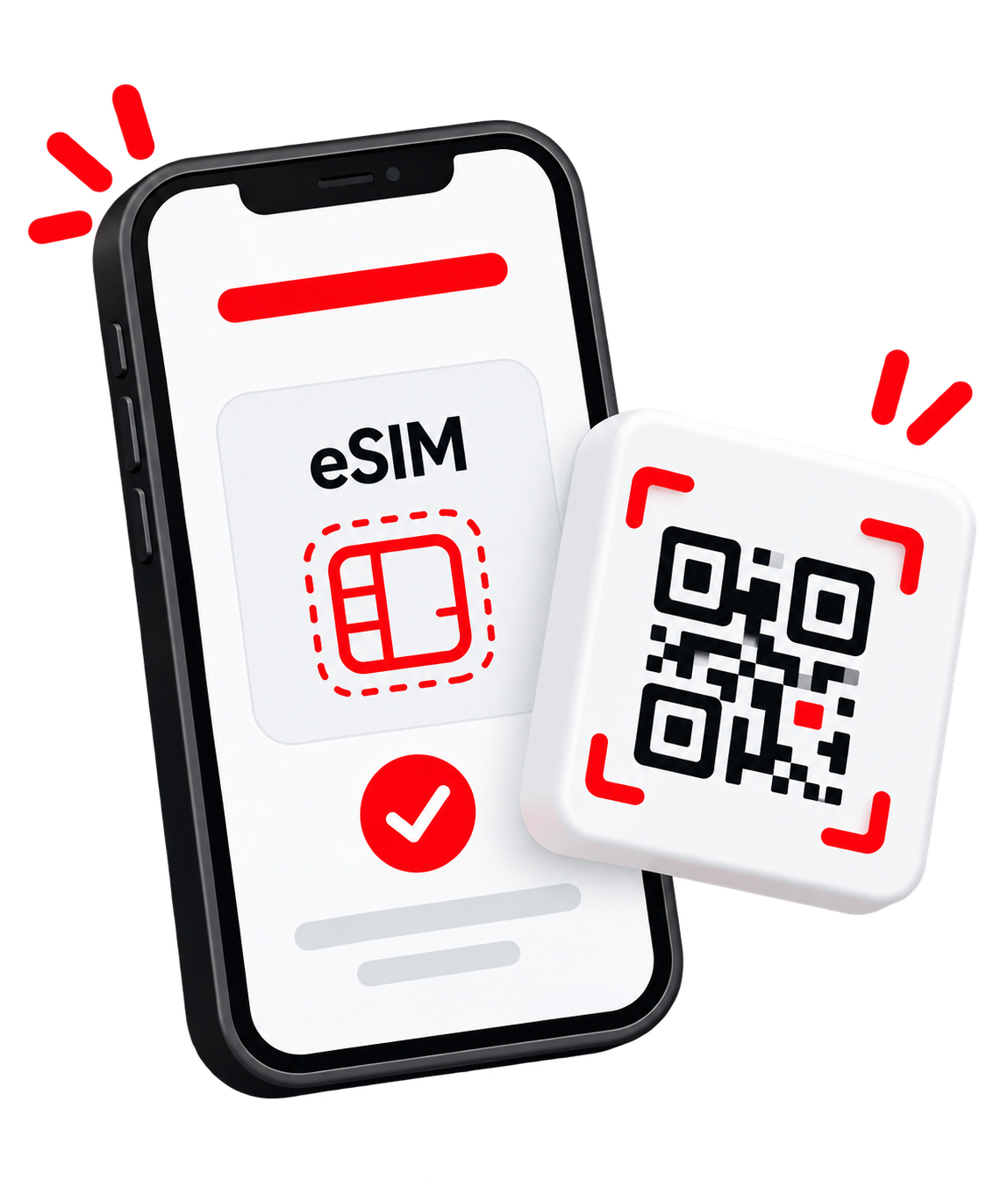 ¿Cómo recibes tu eSIM?