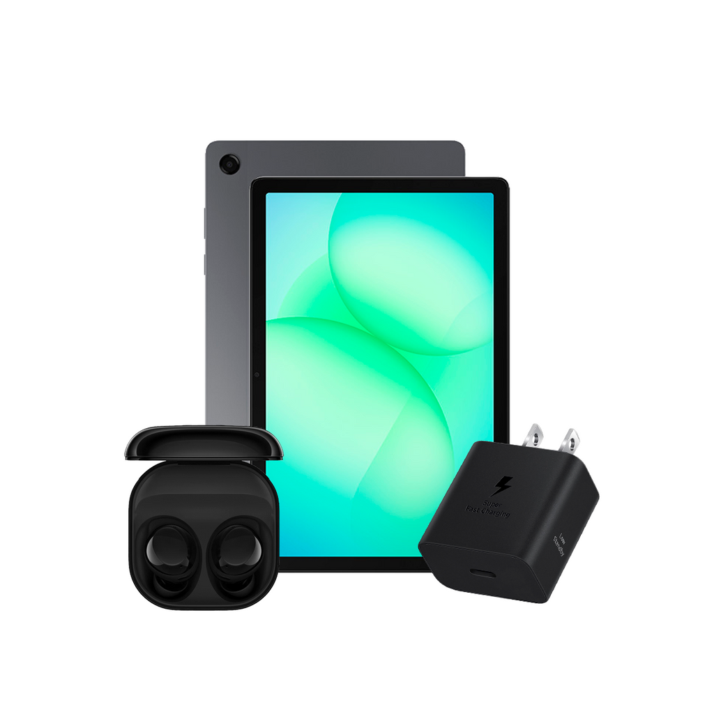 Combo Samsung Tab A11 + Buds Samsung Core + Cabezote Beclad 25W