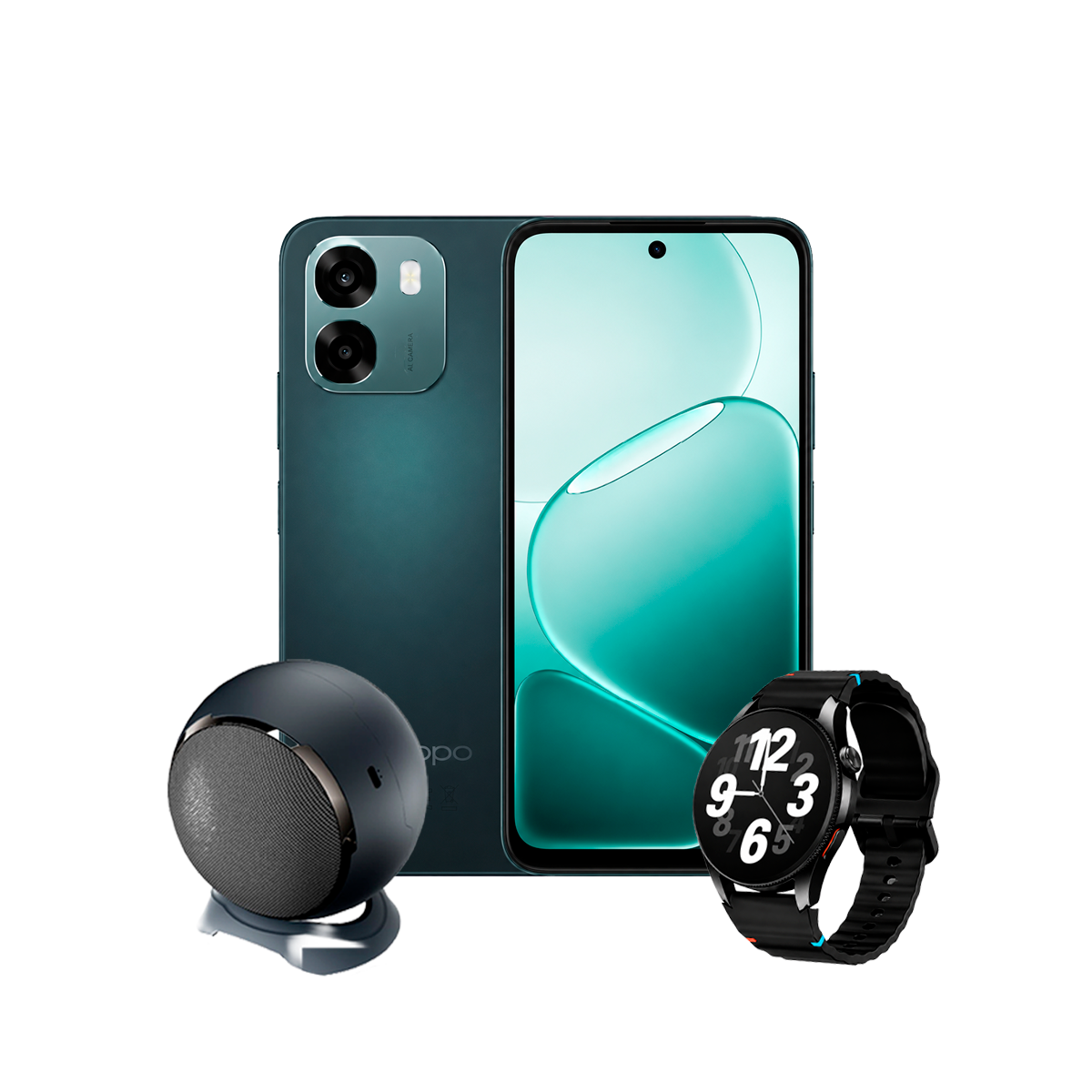 COMBO OPPO A6 256GB 5G + Reloj JW40 + Parlante JS311