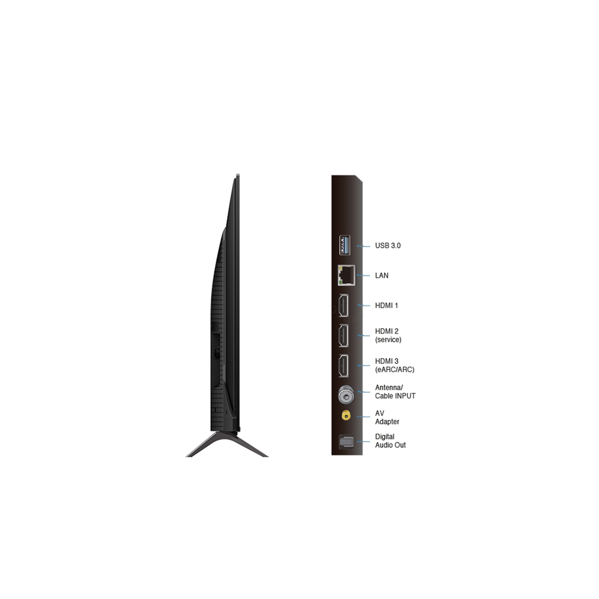 TV TCL 43” Smart