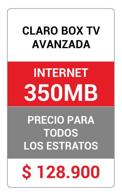 CLARO INTERNET Y TELEVISION