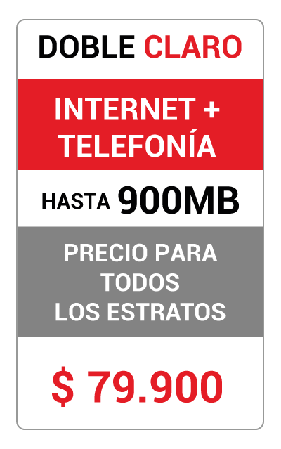doble internet y telefonía