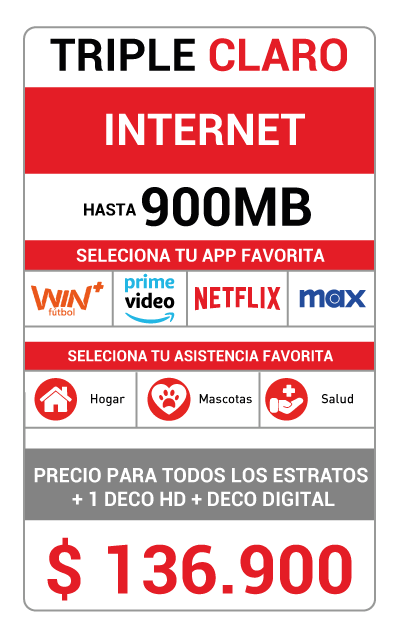 internet, televisión y telefonía
