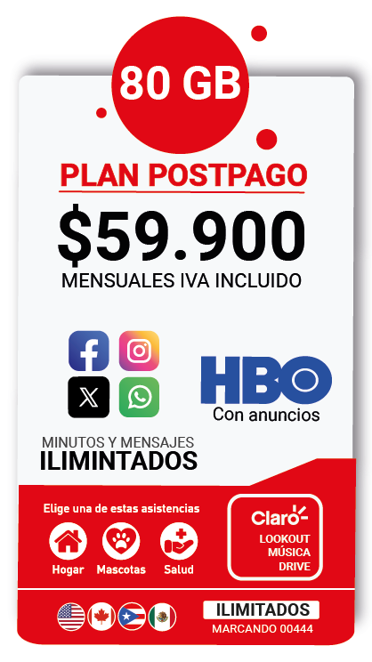 POSTPAGO 59.900