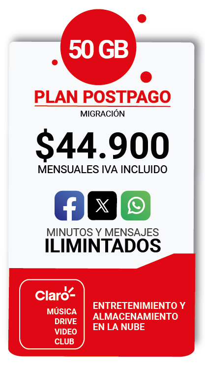 POSTPAGO MIGRACIÓN 44.900